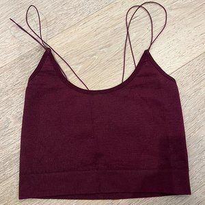 Urban Outfitters maroon tank top